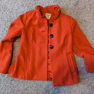Red Pea Coat